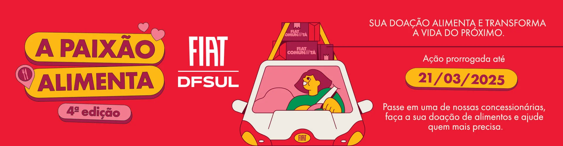 Paixão que Alimenta | DFSUL Fiat